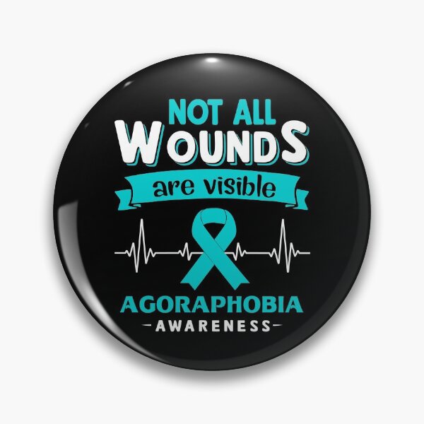 Item preview, Agoraphobia Awareness Not All Wounds Are Visible designed and sold by Victormoratalla.