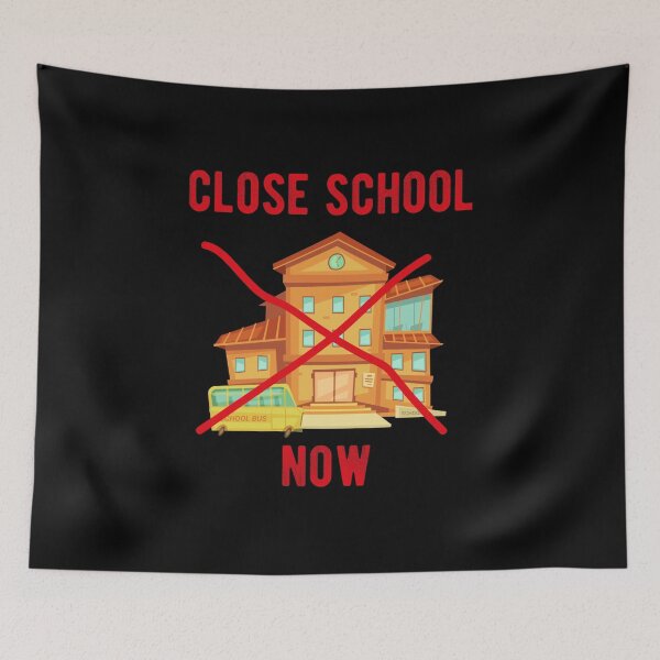 Item preview, Close school now 27 Gift Halloween Day, Thanksgiving, Christmas Day designed and sold by HeatherBradfor.