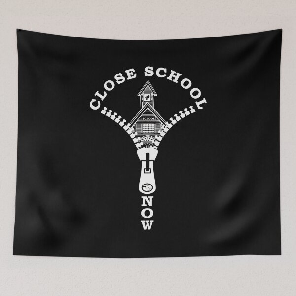 Item preview, Close School Now 32 Gift Halloween Day, Thanksgiving, Christmas Day designed and sold by HeatherBradfor.
