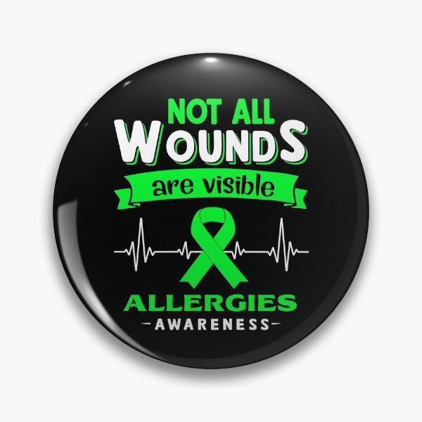 Item preview, Allergies Awareness Not All Wounds Are Visible designed and sold by Victormoratalla.