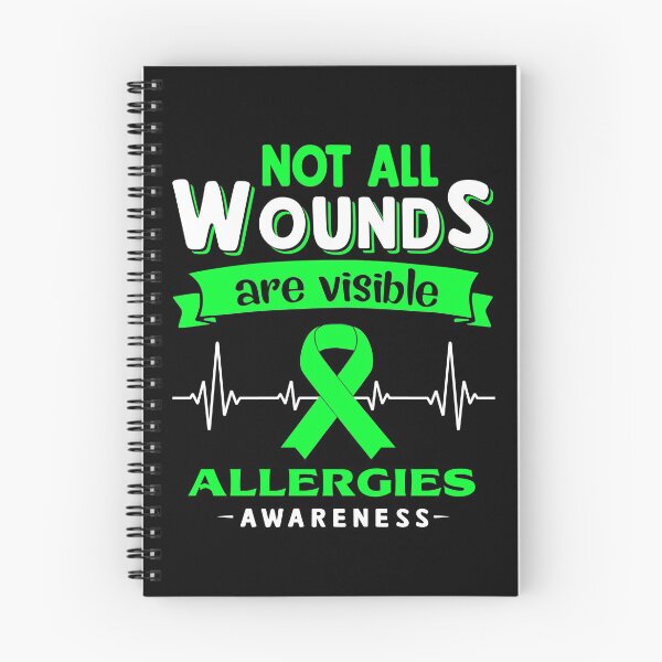 Item preview, Allergies Awareness Not All Wounds Are Visible designed and sold by Victormoratalla.