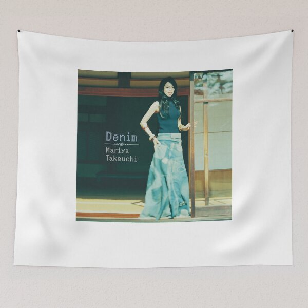 Item preview, Mariya Takeuchi Best Selling Music City Pop Genre Japanese Artist Denim Retro designed and sold by MariyaTakeuchie.
