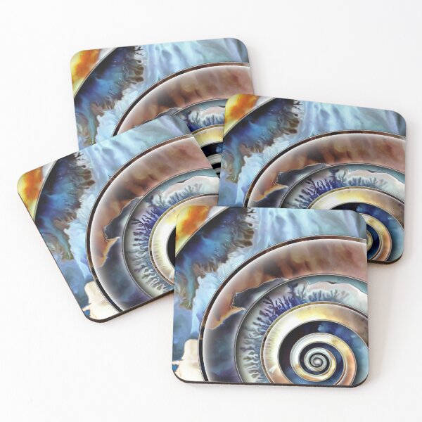 Item preview, Spiral: abstract glossy logarithmic spiral designed and sold by Fluid Visions.