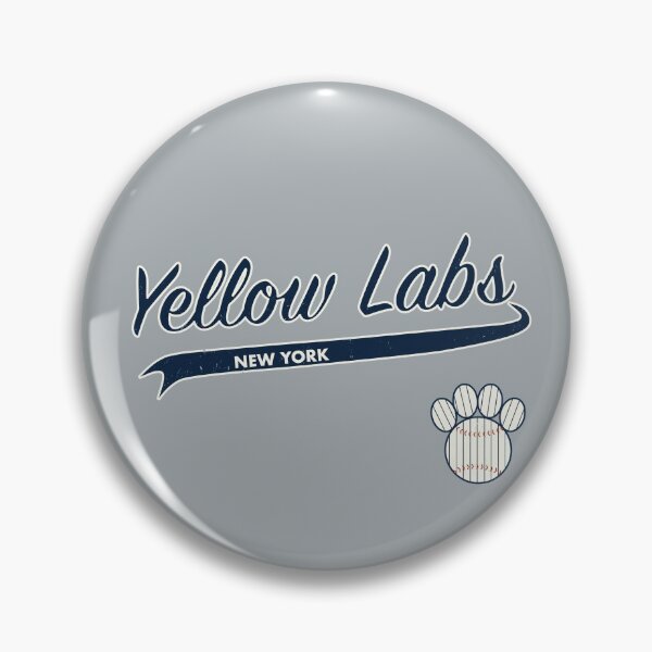 Artikelvorschau, Yellow Lab NEW YORK Baseball-Skript entworfen und verkauft von 8PawsStudio.