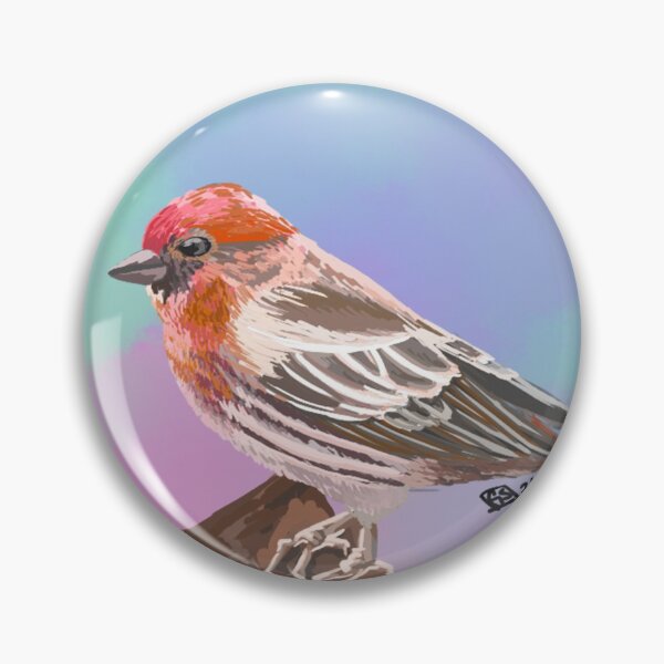 Item preview, Colorful Finch Study designed and sold by Gabrielle Struzik.