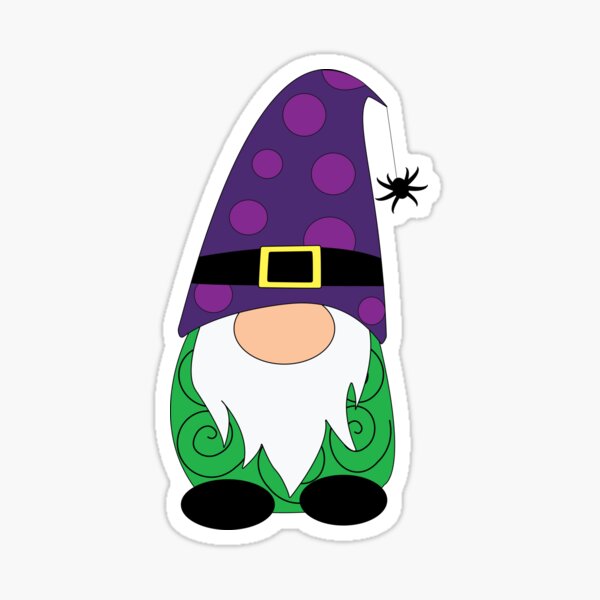 Aperçu de l'œuvre Gnome d'Halloween créée et vendue par broadwaycantdie.