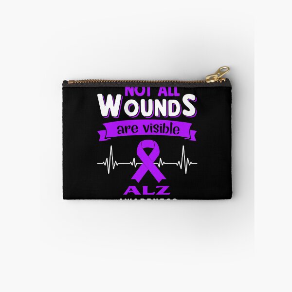 Item preview, ALZ Awareness Not All Wounds Are Visible designed and sold by Victormoratalla.