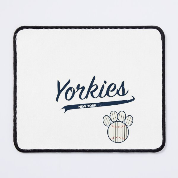 Item preview, Yorkie NEW YORK Baseball Script designed and sold by 8PawsStudio.