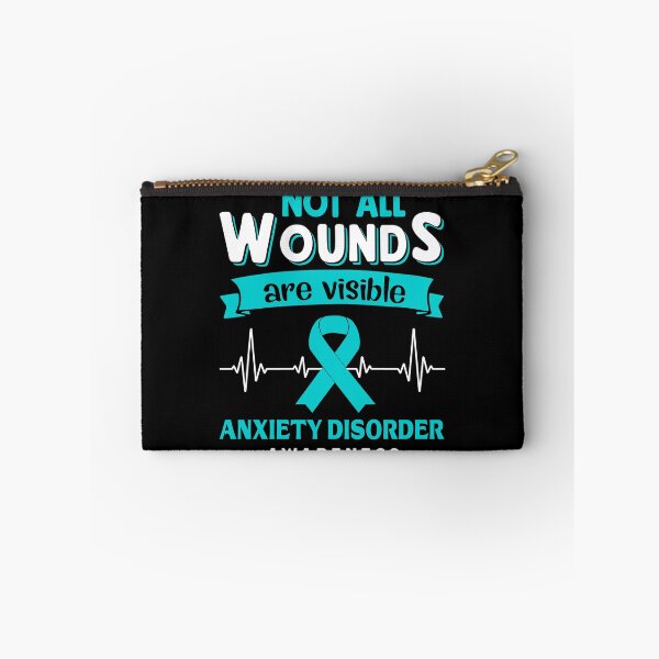 Item preview, Anxiety Disorder Awareness Not All Wounds Are Visible designed and sold by Victormoratalla.