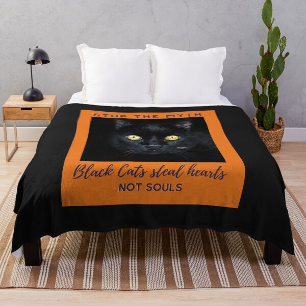 Item preview, Stop the Black Cat Myth designed and sold by PurrfectLuv.