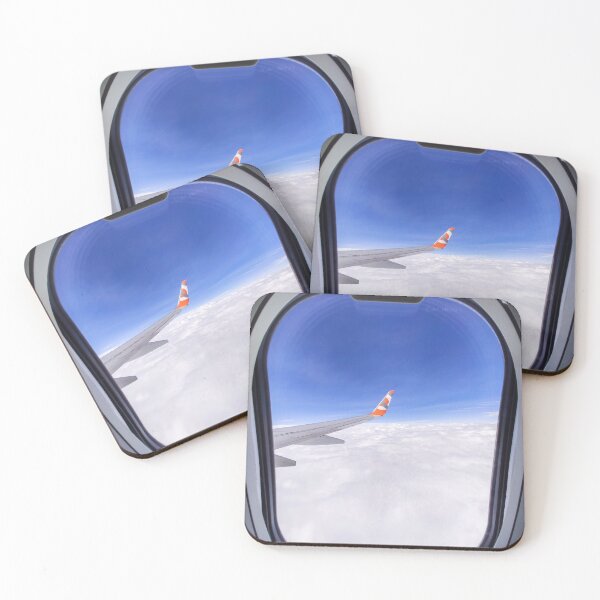 Item preview, Airplane Window View Dreamy Travel Above the clouds designed and sold by tropical_dream.