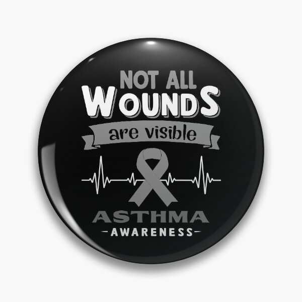 Item preview, Asthma Awareness Not All Wounds Are Visible designed and sold by Victormoratalla.