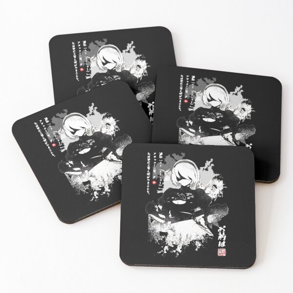 Item preview, NieR Automata 2B Japan Ink AO DEN Gift Halloween Day, Thanksgiving, Christmas Day designed and sold by HeatherBradfor.