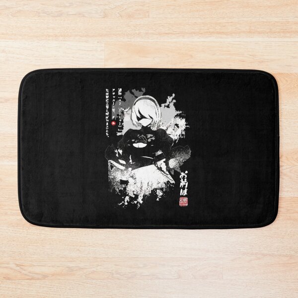 Item preview, NieR Automata 2B Japan Ink AO DEN Gift Halloween Day, Thanksgiving, Christmas Day designed and sold by HeatherBradfor.