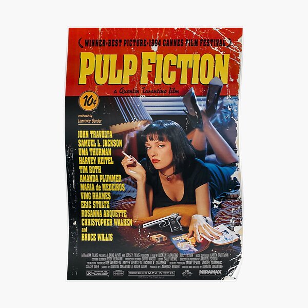 Fiktion Mädchen Poster