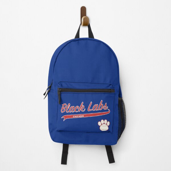Item preview, Black Lab CHICAGO Baseball Script designed and sold by 8PawsStudio.