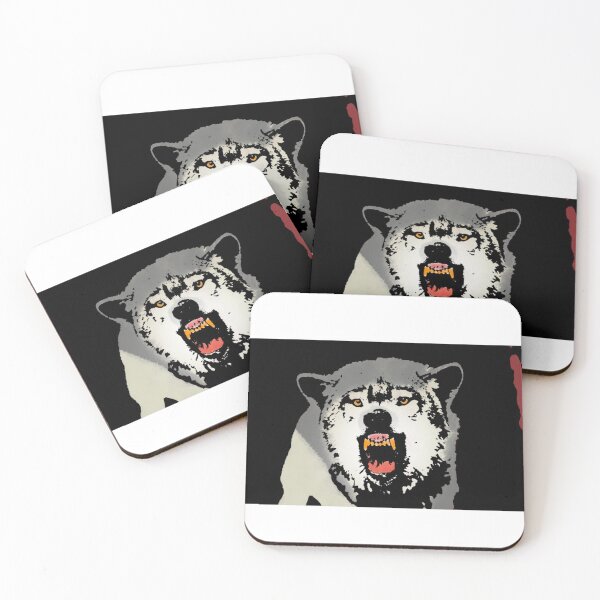 Item preview, Hangry wolf designed and sold by Coffeemerc117.