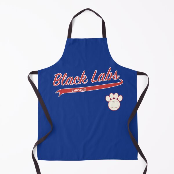 Item preview, Black Lab CHICAGO Baseball Script designed and sold by 8PawsStudio.