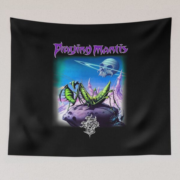 Item preview, Praying Mantis - Time Tells No Lies Classic Old School UK NWOBHM Heavy Metal Gift Halloween Day, Tha designed and sold by HeatherBradfor.