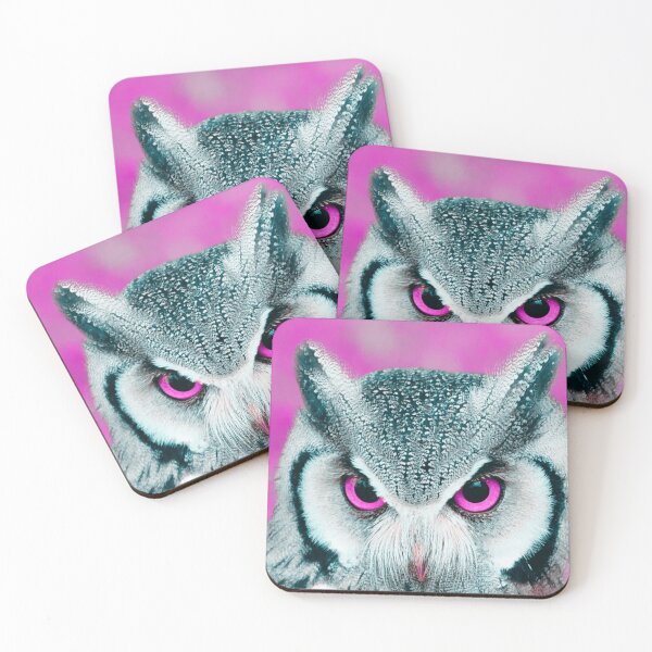 Item preview, Pink Eye Owl designed and sold by Designs24U.