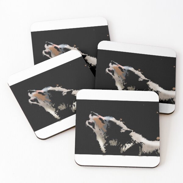 Item preview, Wolf howling designed and sold by Coffeemerc117.