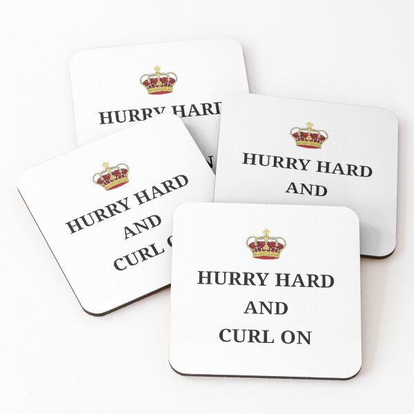 Item preview, Hurry Hard and Curl On designed and sold by VJKTees.