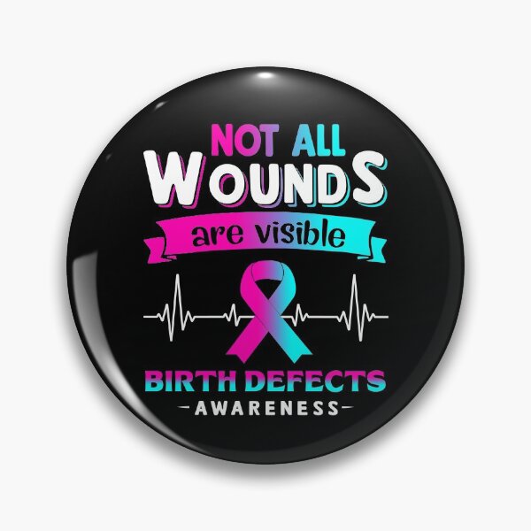 Item preview, Birth defects Awareness Not All Wounds Are Visible designed and sold by Victormoratalla.