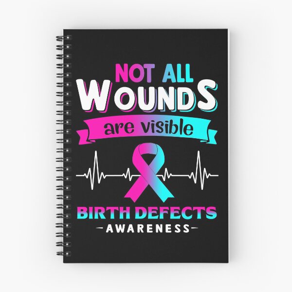 Item preview, Birth defects Awareness Not All Wounds Are Visible designed and sold by Victormoratalla.