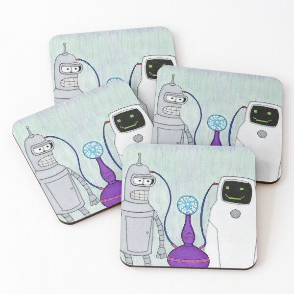 Item preview, Bender and Jailbot designed and sold by wyatt907.