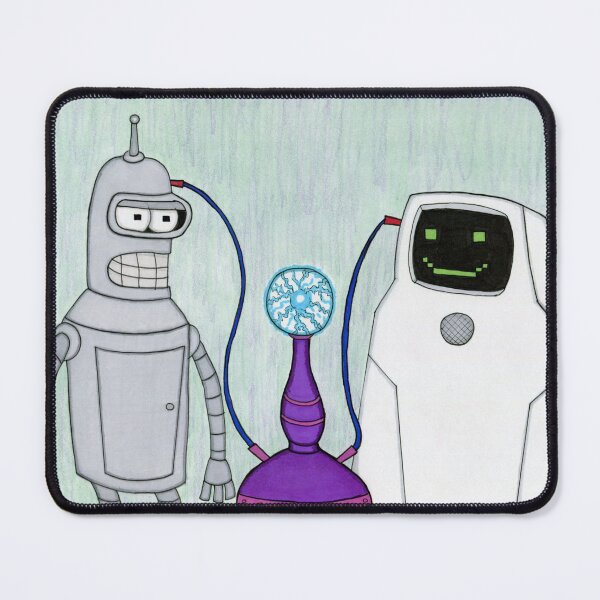 Item preview, Bender and Jailbot designed and sold by wyatt907.