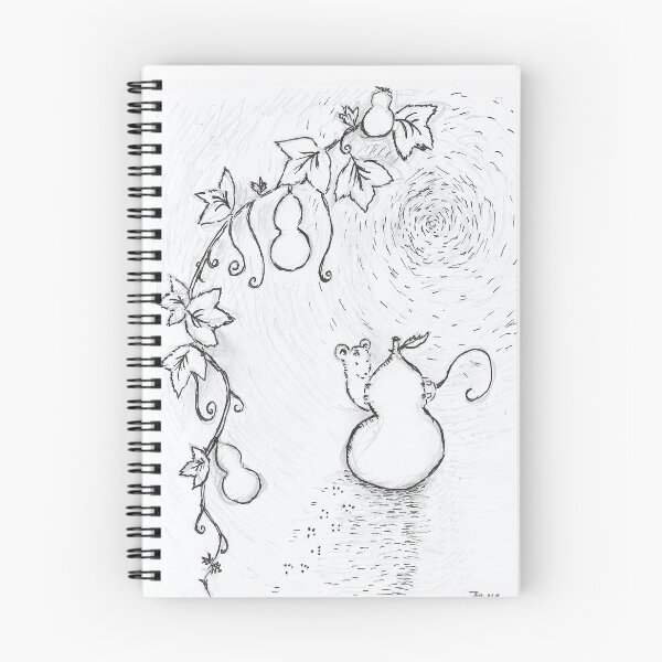 Item preview, The calabash mice dance under the moon designed and sold by Wolf's Art.