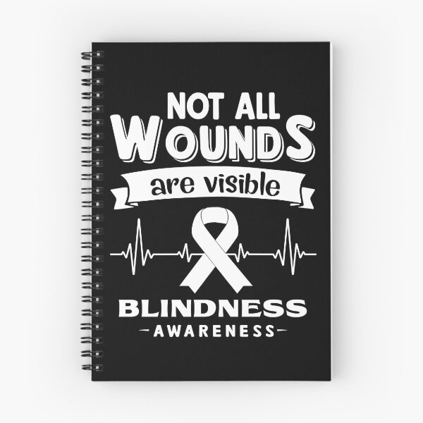 Item preview, Blindness Awareness Not All Wounds Are Visible designed and sold by Victormoratalla.