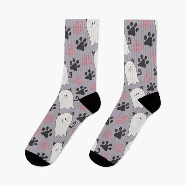 Item preview, Cat Ghost Pattern designed and sold by madsmoon.