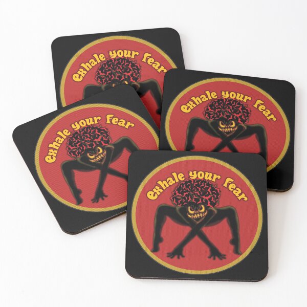 Item preview, Scary halloween yoga pose exhale your fear witchy- halloween spooky witch yoga meme designed and sold by steven8899.