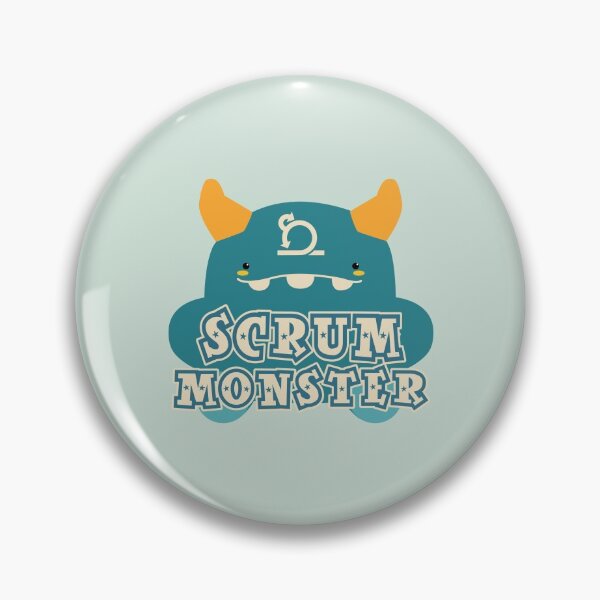 Item preview, Agile Scrum Monster designed and sold by DAFIN.