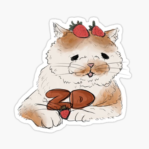 Copy of Cat Pfp , Funy cat Magnet for Sale by GaliaTati
