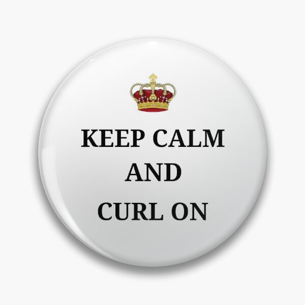 Item preview, Keep Calm and Curl On designed and sold by VJKTees.