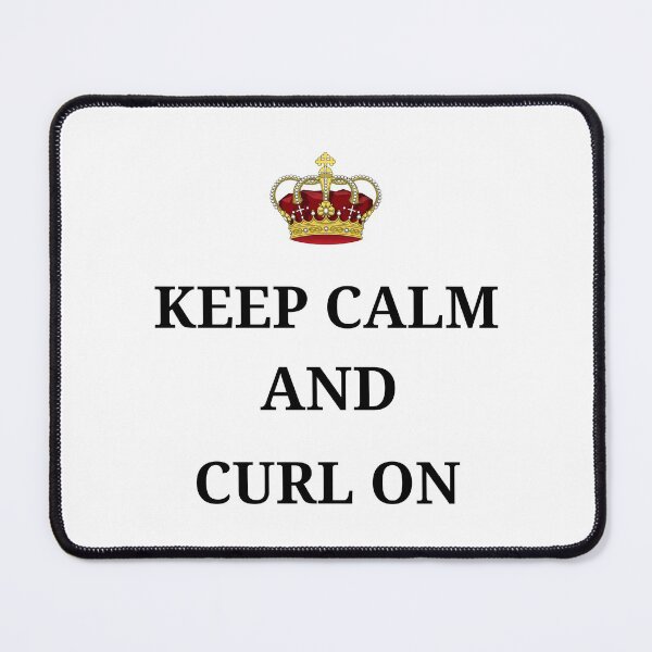 Item preview, Keep Calm and Curl On designed and sold by VJKTees.