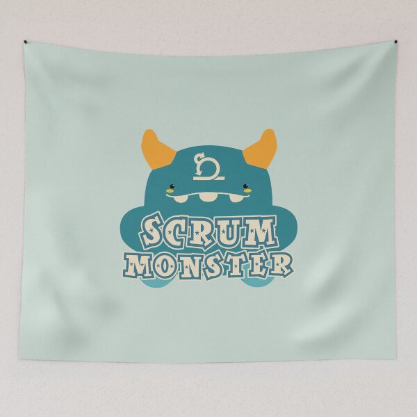 Item preview, Agile Scrum Monster designed and sold by DAFIN.