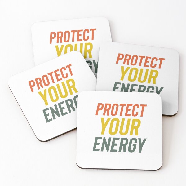 Item preview, PROTECT YOUR ENERGY  designed and sold by RetroPlaceee.