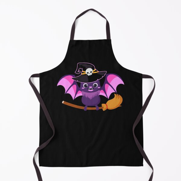Item preview, Chauve-souris Mignonne d'Halloween Balai Chapeau De Sorcière designed and sold by bucktundBr.