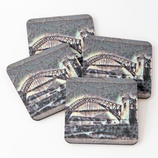 Item preview, HELLS GATE BRIDGE NYC RETRO designed and sold by jmed70.