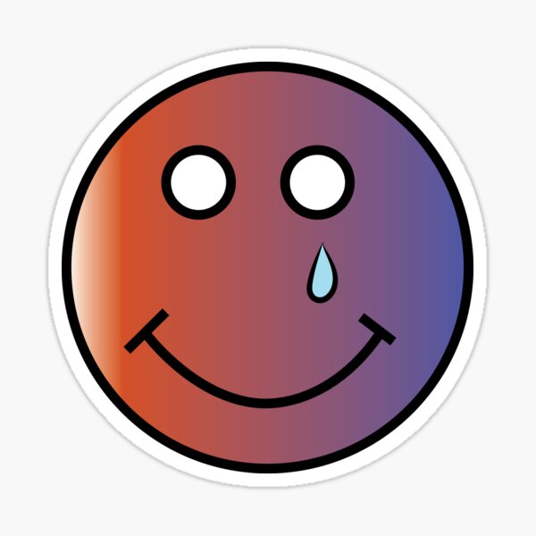 Produits Sur Le Theme Visage Souriant Heureux Et Triste Redbubble