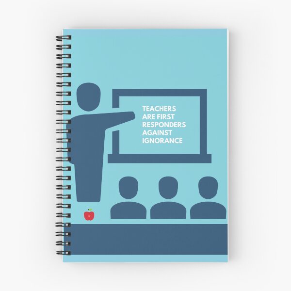 Item preview, Teachers are the first responders against ignorance designed and sold by -LMF-.