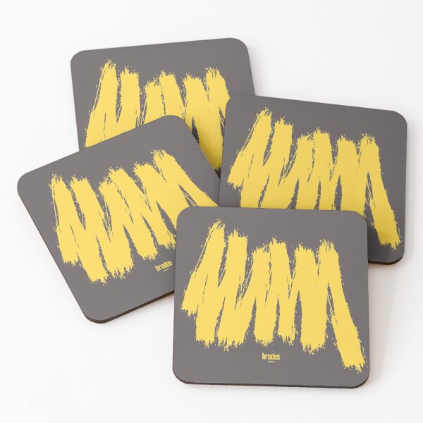 Item preview, Yellow Zigzag painting Patterned(babana on French Fres)) designed and sold by BRODOSpapa.
