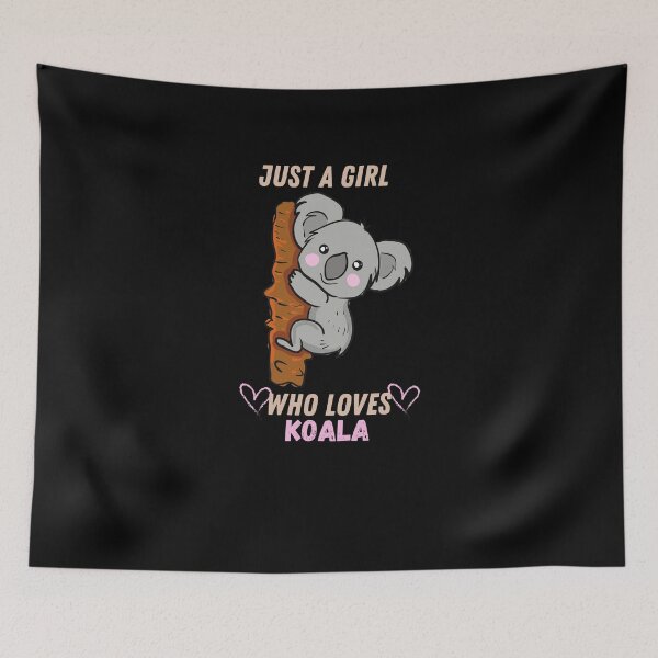 Item preview, just a girl who loves koala shirt designed and sold by SukanyaShop.