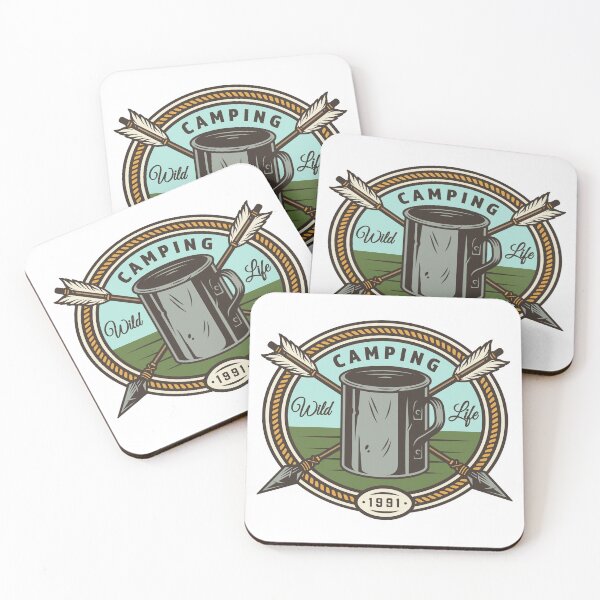 Item preview, Camping Wildlife Adventure designed and sold by Vector Scout Lab.