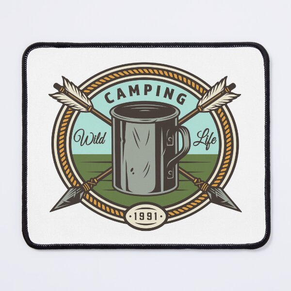 Item preview, Camping Wildlife Adventure designed and sold by Vector Scout Lab.