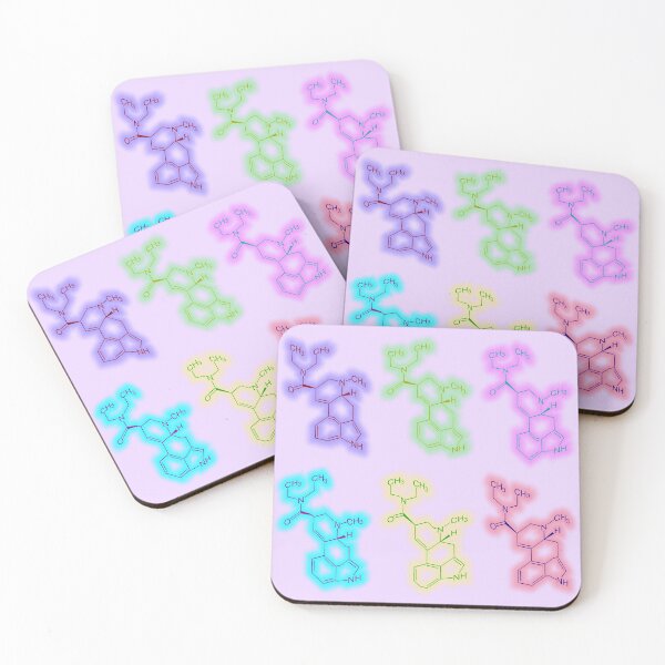Item preview, LSD Molecule Trippy, Glowing, Wavy Art designed and sold by LordObama.