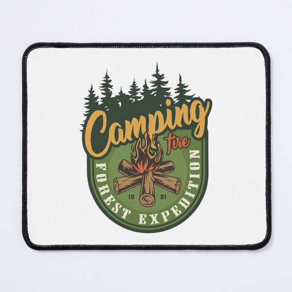 Item preview, Camping Fire Forest Expedition designed and sold by Vector Scout Lab.